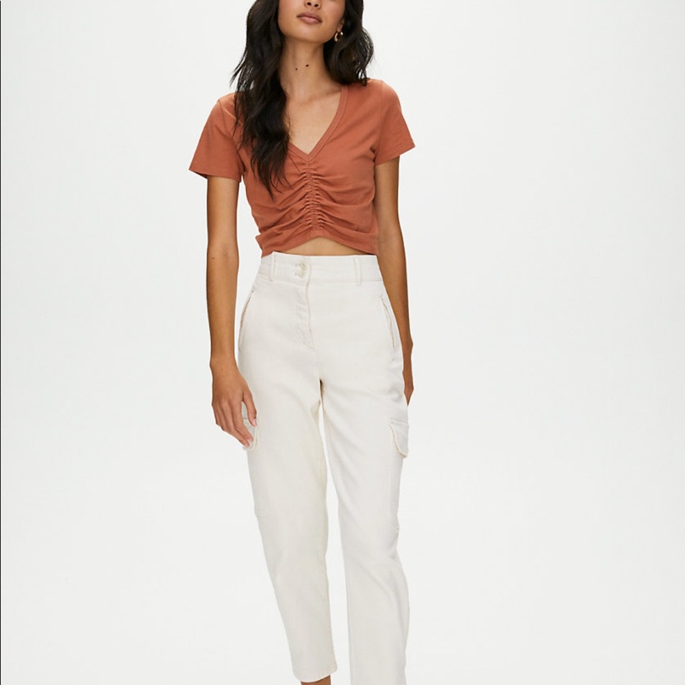 Wilfred Levant Cropped Shirt in Black
